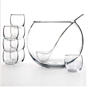 THE CELLAR • modern 10 piece punch bowl set